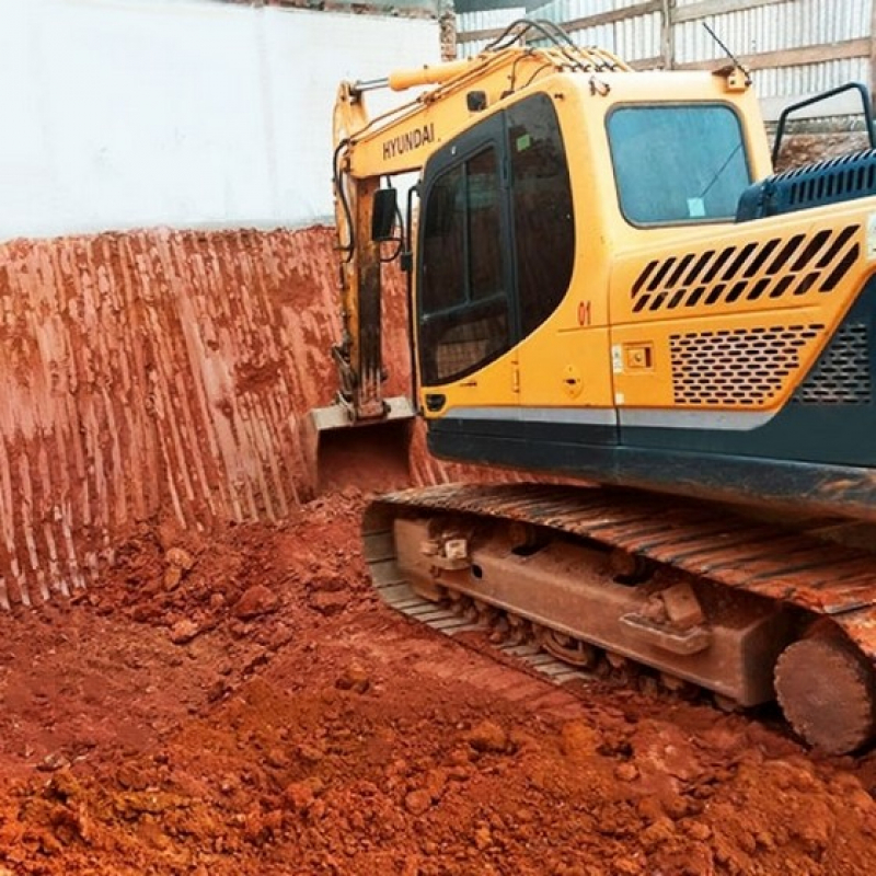 Contratar Serviço de Escavação de Solo Água Branca - Escavação Terreno