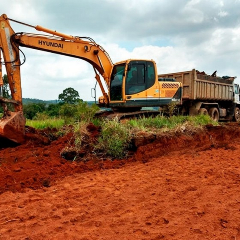 Contratar Serviço de Escavação de Valas Santana - Escavação Terraplanagem