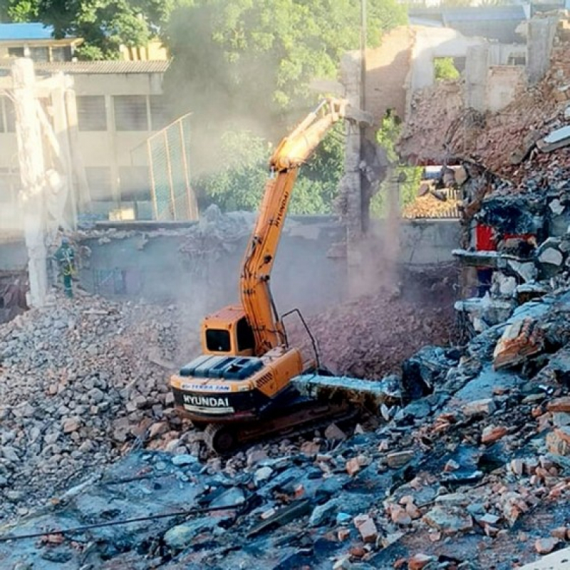 Demolição Construção Civil Orçamento Pirituba - Demolição de Muros