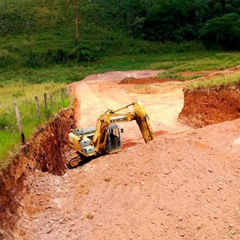 Empresa de Aluguel de Mini Escavadeira Construção Civil São Domingos - Locação de Retroescavadeira com Rompedor