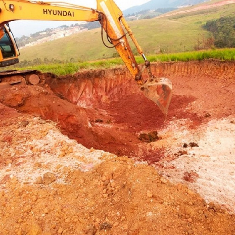 Empresa de Escavação de Valas Sumaré - Escavação Terraplanagem