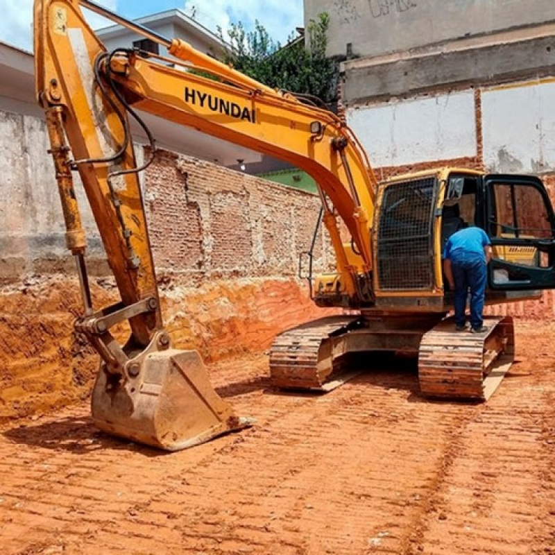 Empresa de Locação de Mini Escavadeira Guarulhos - Locação de Mini Escavadeira para Obras