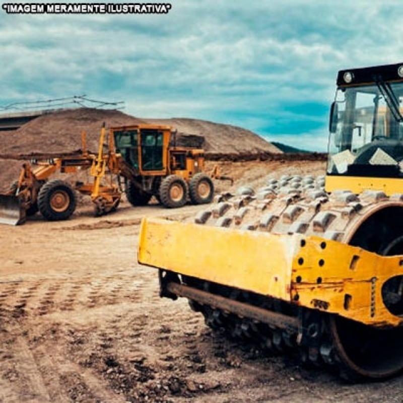 Empresa de Locação de Rolo Compactador Santana de Parnaíba - Compactar Solo