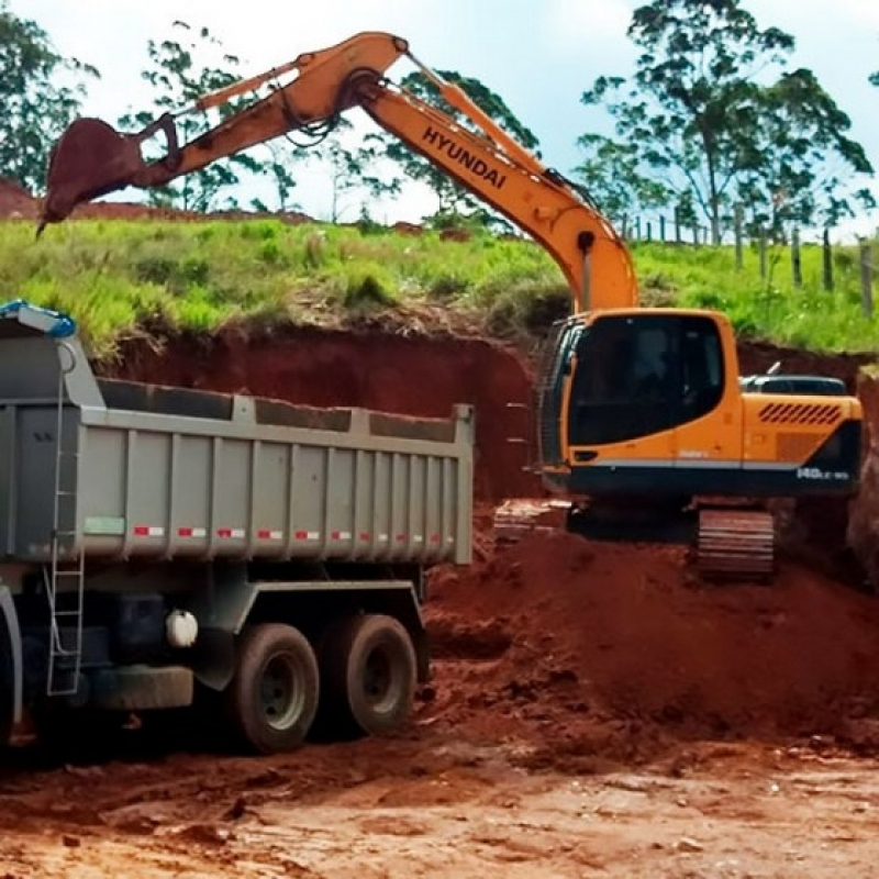 Serviço de Aterro Terraplanagem Cajamar - Terraplanagem de um Terreno