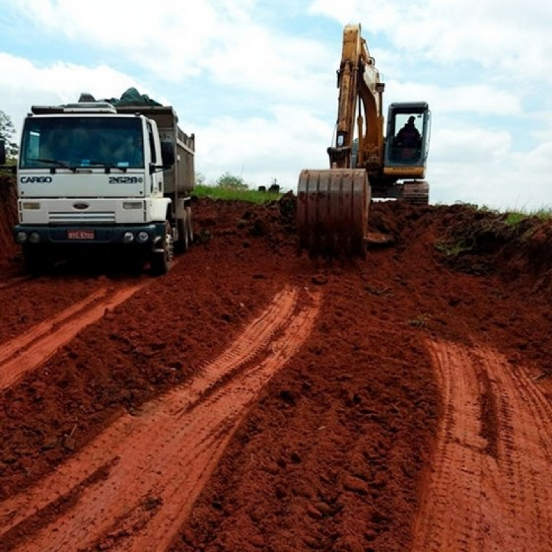 Serviço de Terraplanagem para Terreno Vila Leopoldina - Obras de Terraplanagem